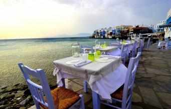 Dinner In Mykonos