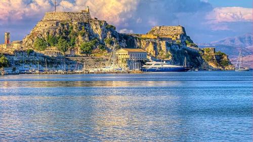 Yachts In Corfu Islands